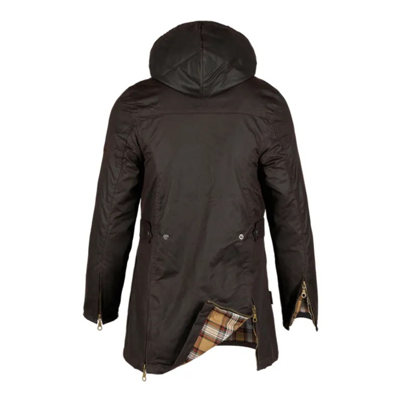 Hunter Outdoor Ladies Heritage Deluxe Wax Jacket - Antique Brown-2