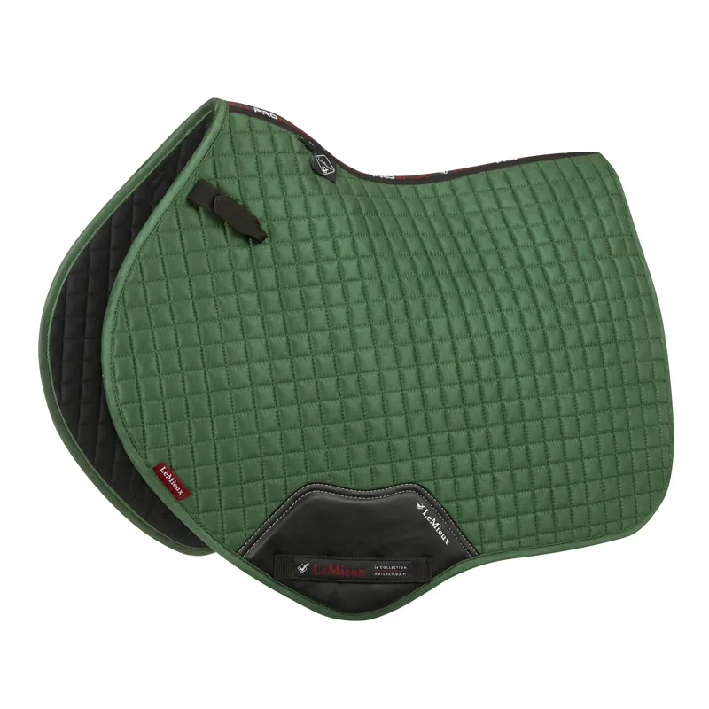 LeMieux Close Contact Suede Square - Hunter Green