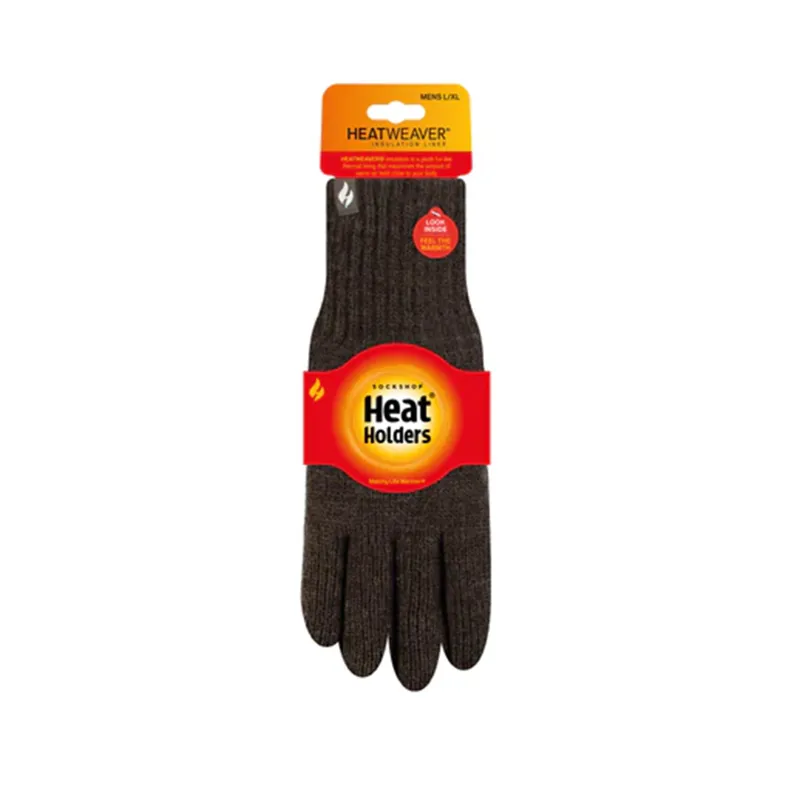 Heat Holders Mens Arvid Thermal Gloves - Forest Green-1