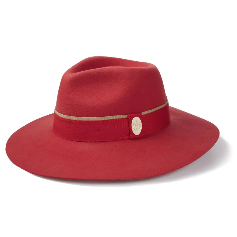 Hicks and Brown Oxley Fedora - Berry