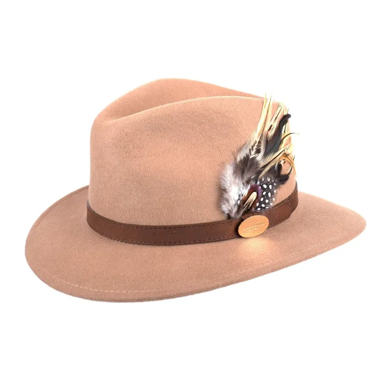 Hicks and Brown The Suffolk Fedora - Camel