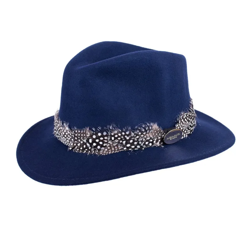 Hicks and Brown The Suffolk Fedora - Navy