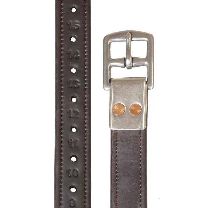 Henry James Saddlery Calfskin Stirrup Leathers - Havana