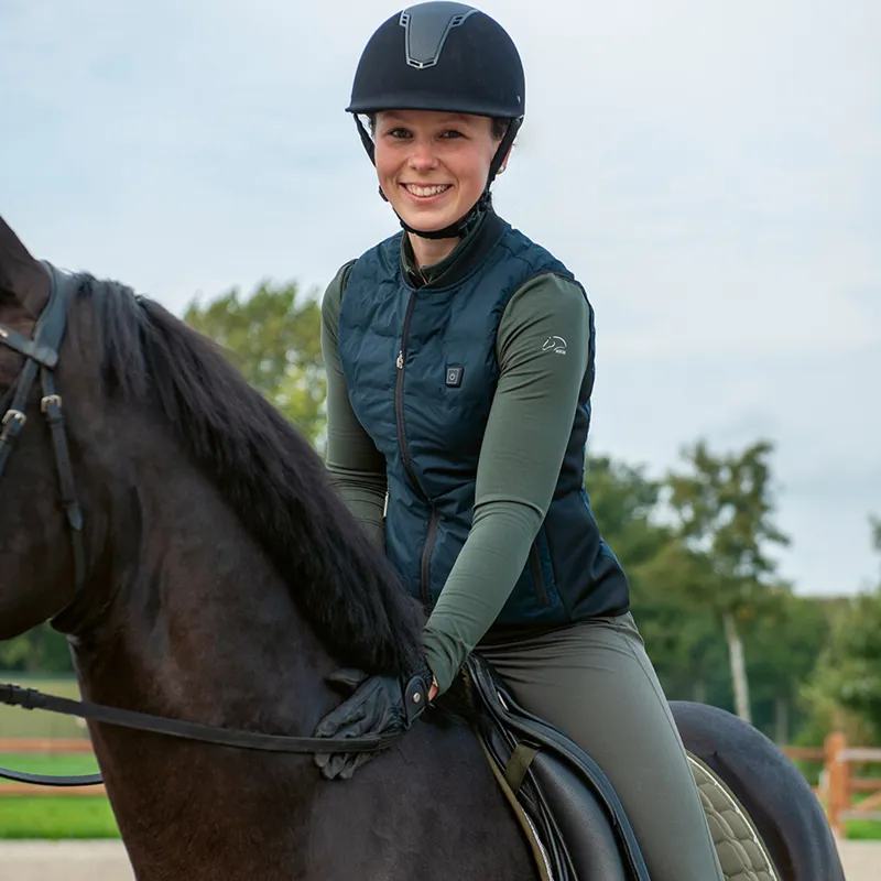 HKM Ladies Comfort Heating Vest-4