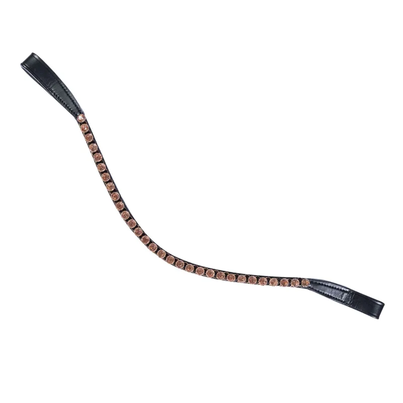 HKM Precious Browband - Rose