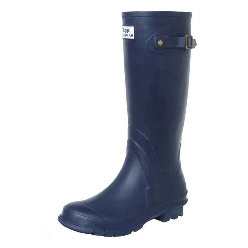 Hoggs of Fife Braemar Wellington Boot - Navy
