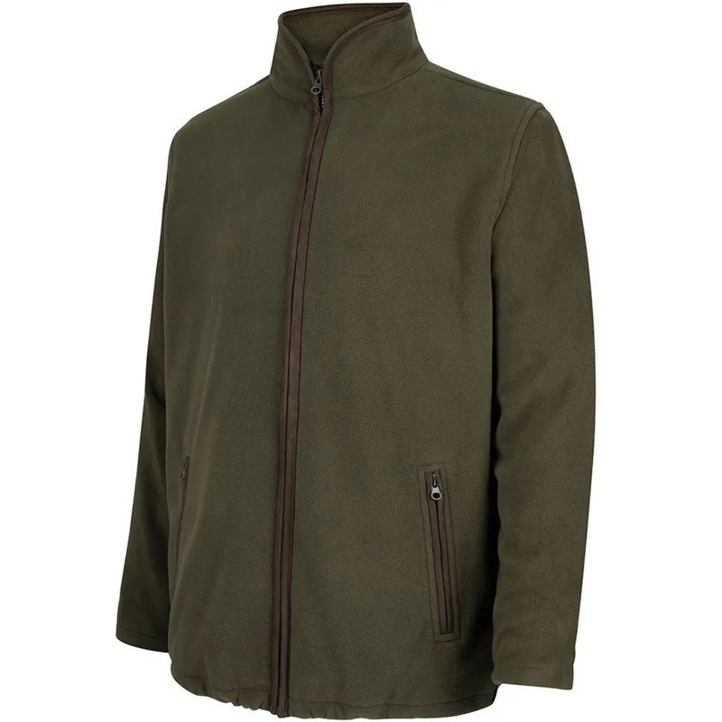 Hoggs of Fife Mens Woodhall Fleece Jacket - Green
