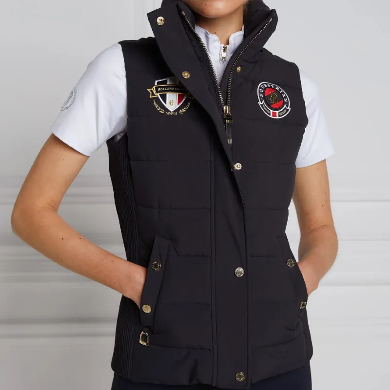 Holland Cooper Team HC Gilet - Navy-9