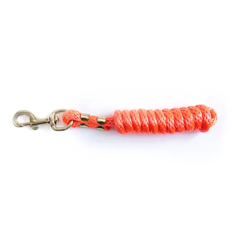 KM Elite 6ft Leadrope - Hot Orange