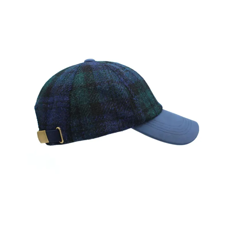 Heather Rosalie Harris Tweed Baseball Cap - Blackwatch