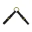 Hy Equestrian Leather Coupling - Black