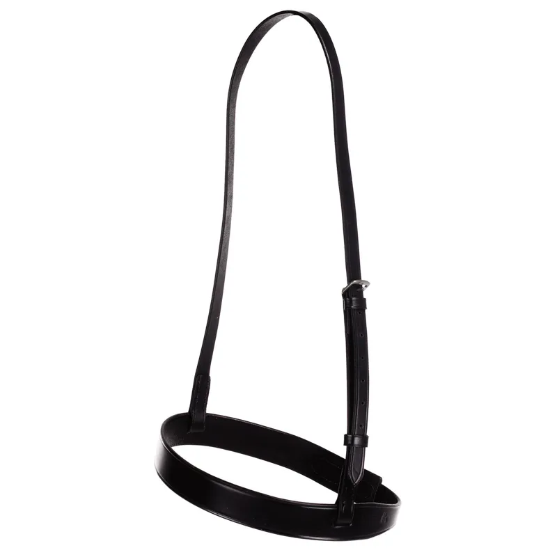 Hy Equestrian Plain Nose Band  Black