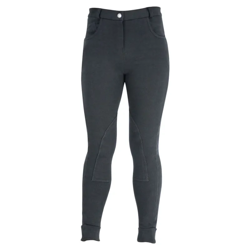 Hy Equestrian Melton Children's Jodhpurs - - Black