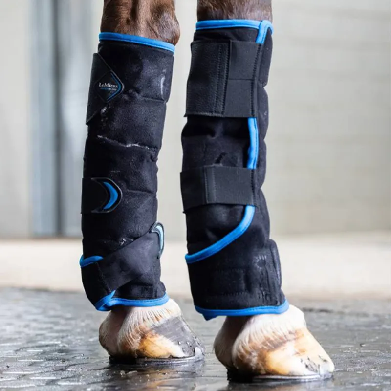 LeMieux Freeze Flow Front Ice Boot - Black-2