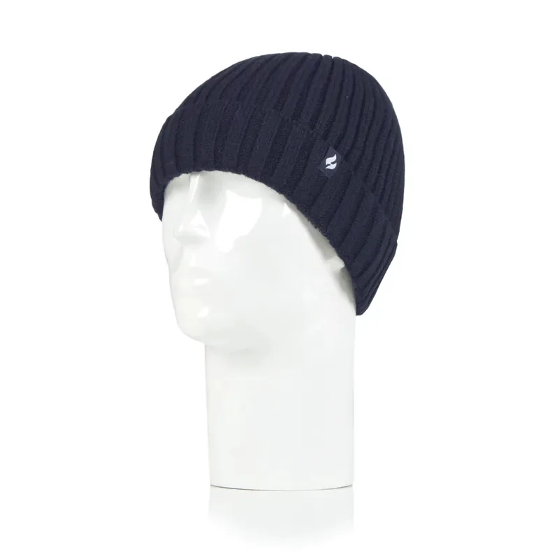 Heat Holder Mens Lawson Thermal Hat - Navy-1