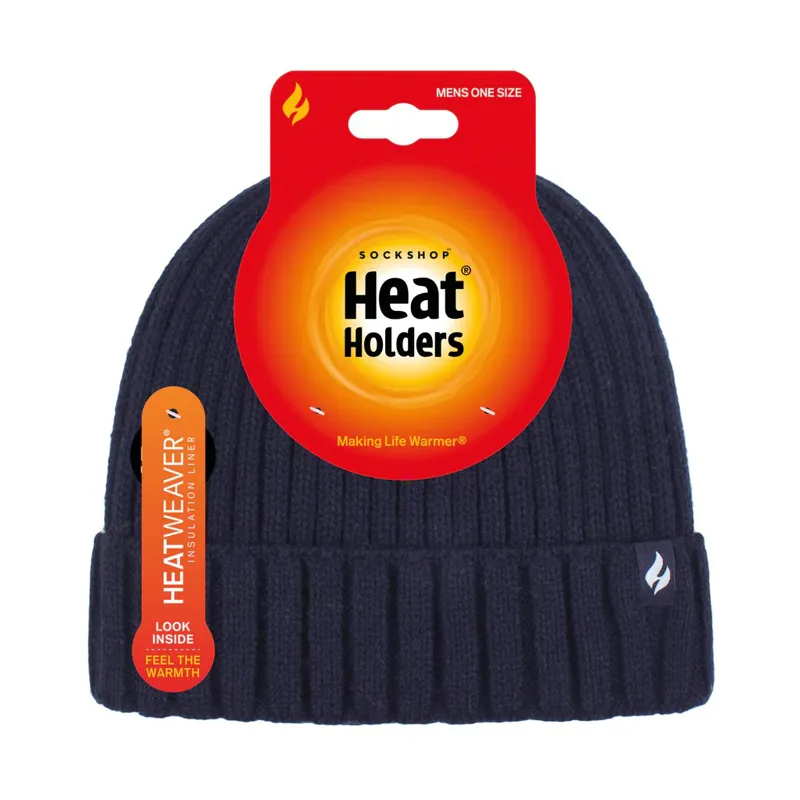 Heat Holder Mens Lawson Thermal Hat - Navy