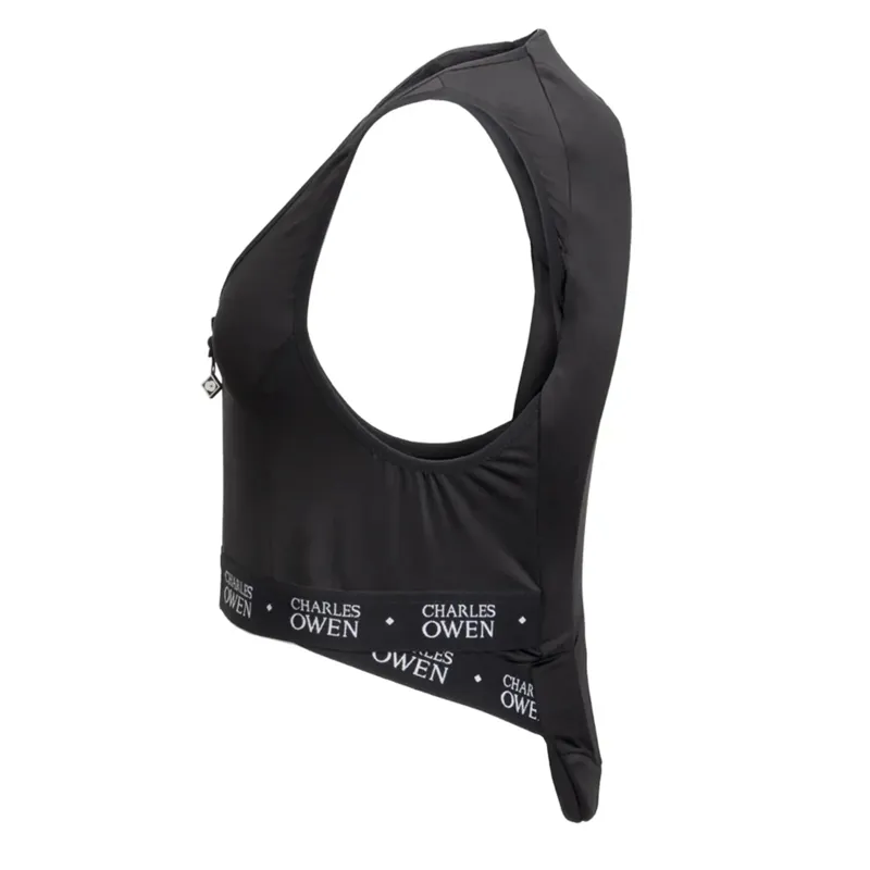 Charles Owen Shadow Junior Back Protector - Black-2