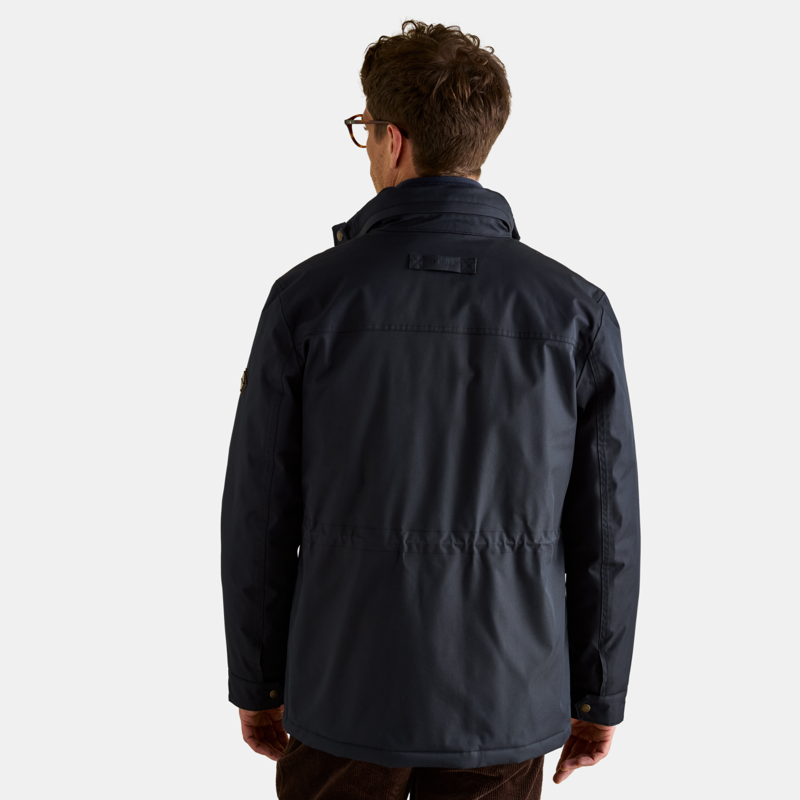 Joules Mens Beckett Waterproof Field Coat - Navy-2