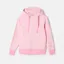Joules Ladies Rushton Cowl Neck Hoodie - Pink Stripe