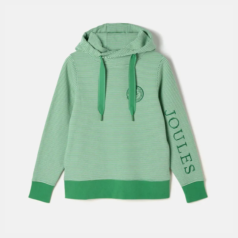 Joules Ladies Rushton Cowl Neck Hoodie - Green