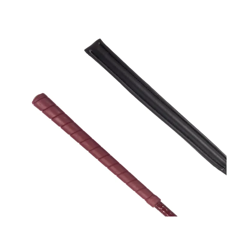 Country Direct Rubber Handle Cushioned Jump Bat - Burgundy