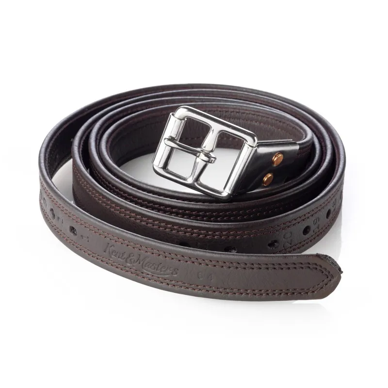 Kent and Masters Stirrup Leathers - Brown