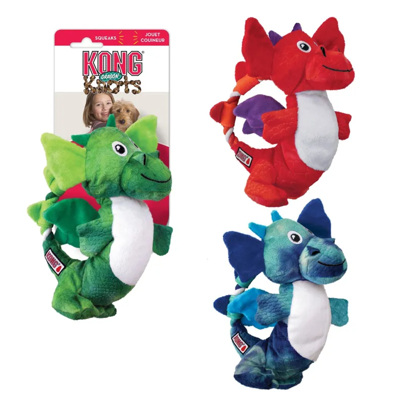 KONG Knots Dragon Colours - Medium/ Large