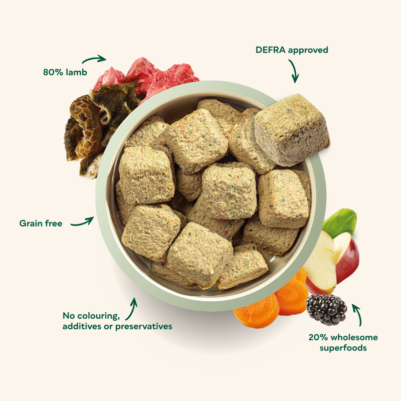 Natures Menu Lamb Nuggets - 1kg-1