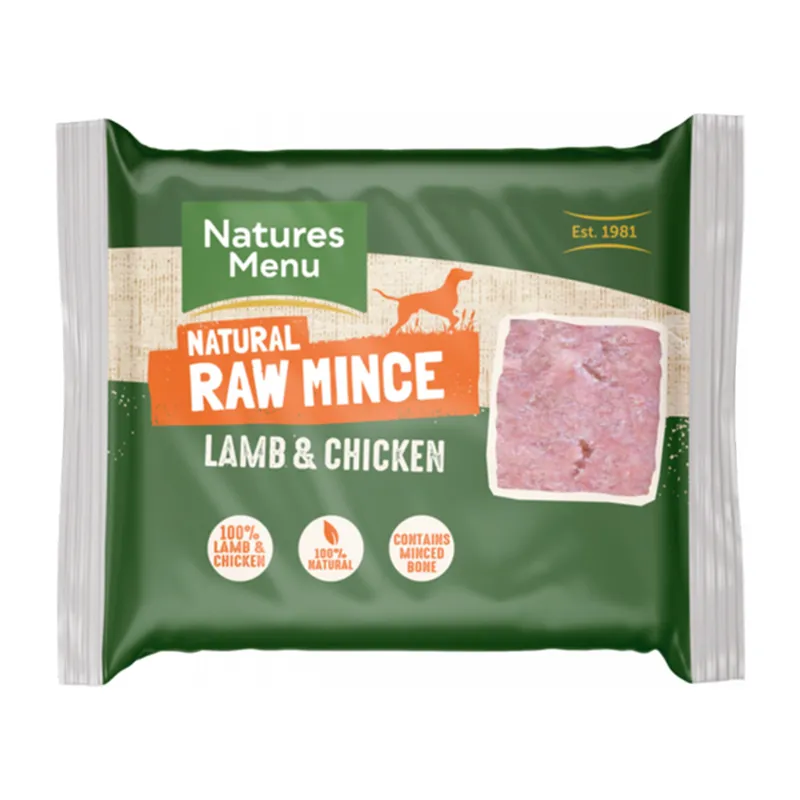 Natures Meat Block Lamb and Chicken Dinner 