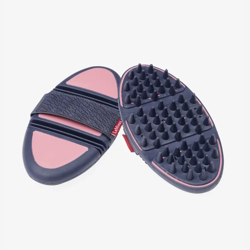 LeMieux Flexi Massage Brush - Peony