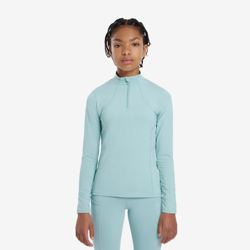 LeMieux Young Rider Base Layer - Aqua-1