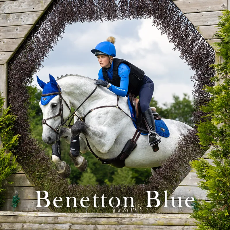 LeMieux Ladies Base Layer - Benetton Blue-4