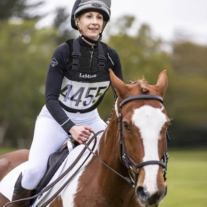 LeMieux Eventing Bib - Black-1