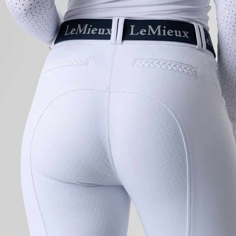 LeMieux Ladies Amara II Full Seat Breech - White-2