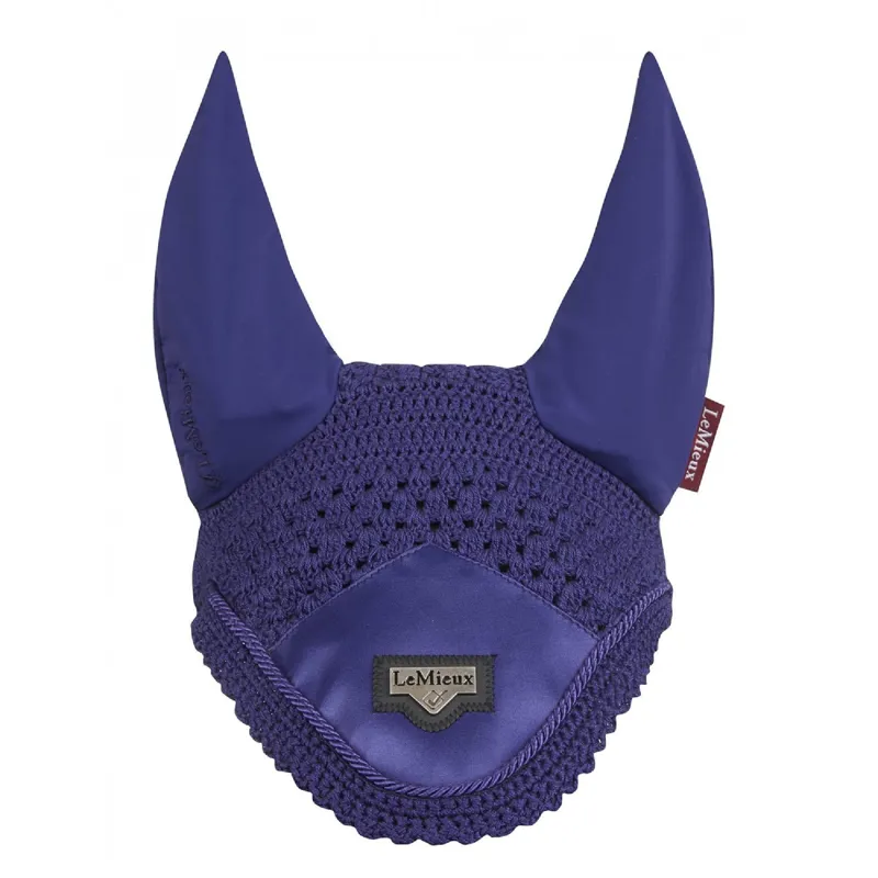 LeMieux Loire Satin Fly Hood - Ink blue