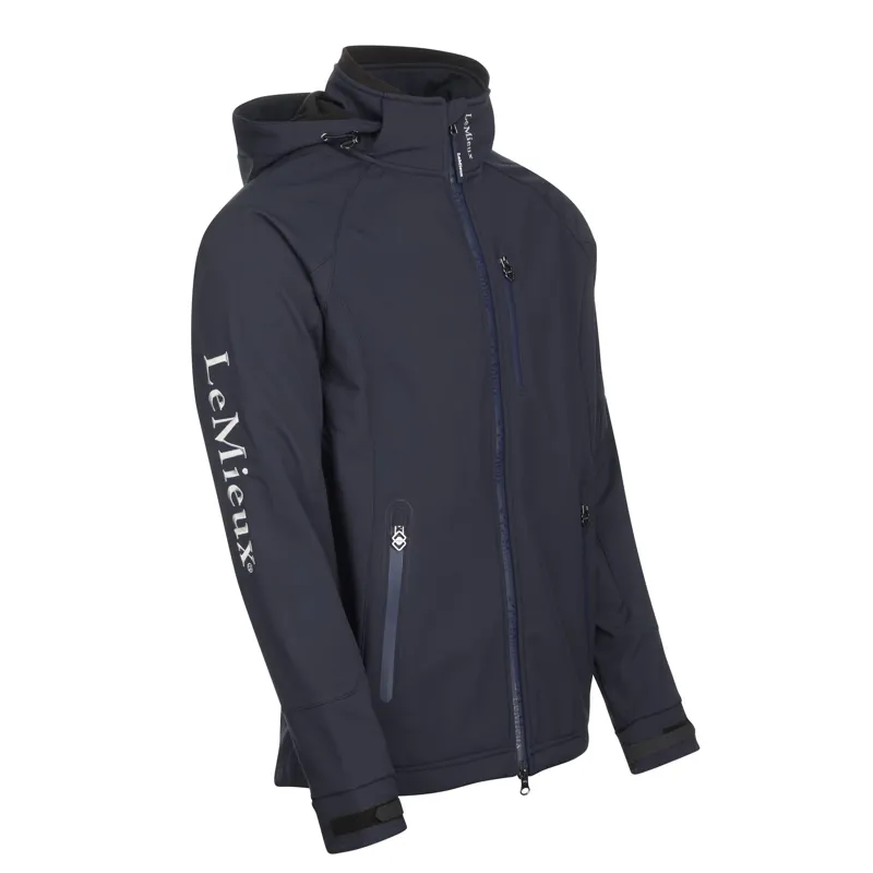 LeMieux Mens Elite Soft Shell Jacket - Navy-1