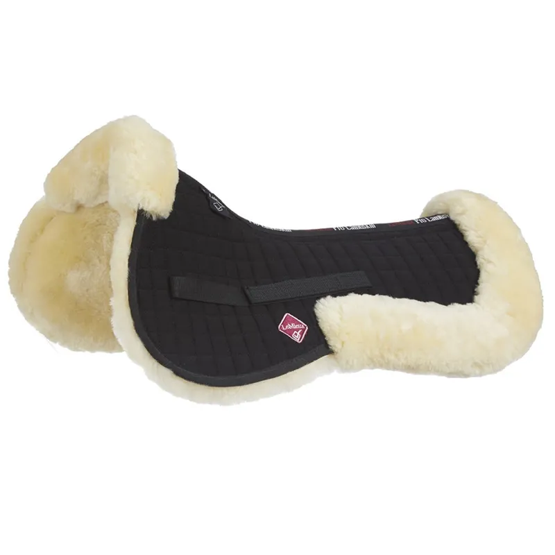 LeMieux Prosorb Lambskin Back Pad - Natural/Black