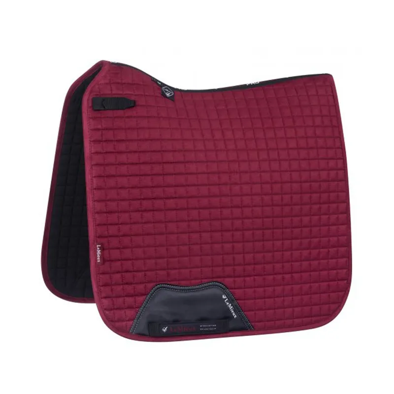 LeMieux Suede Dressage Square - Mulberry