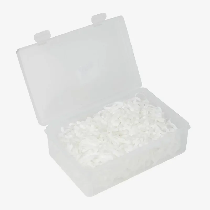 LeMieux Silicone Plaiting Bands - White