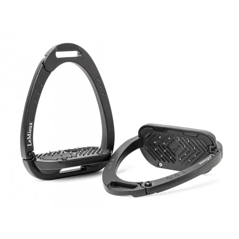 LeMieux Vector Control Stirrups - Black