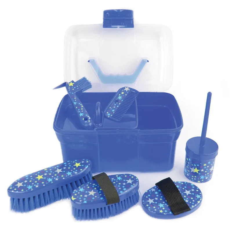 Lincoln Star Pattern Grooming Kit - Navy