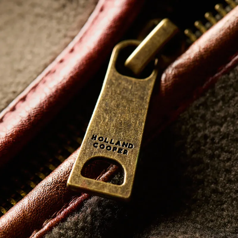 Holland Cooper Longline Fleece - Khaki-2