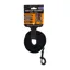 Hem and Boo Non Slip Training Long Lead 3m - Black