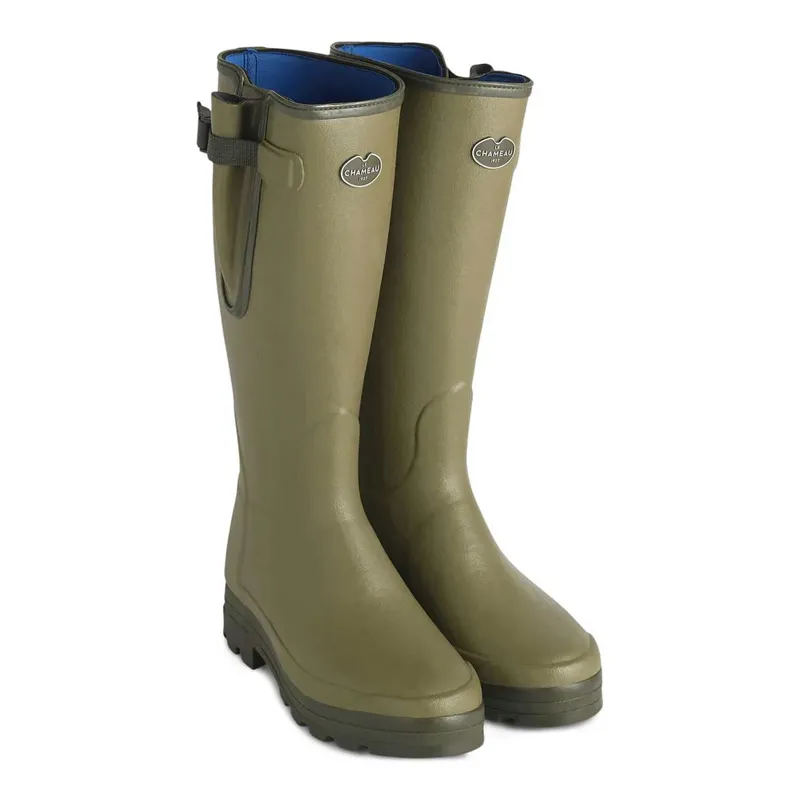 Le Chameau Mens Vierzonord Neoprene Lined Boot - Vert Vierzon