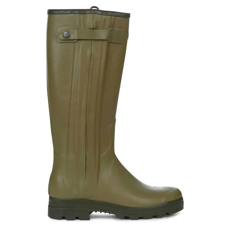 Le Chameau Mens Chasseur Leather Lined Boot - Vert Vierzon-2