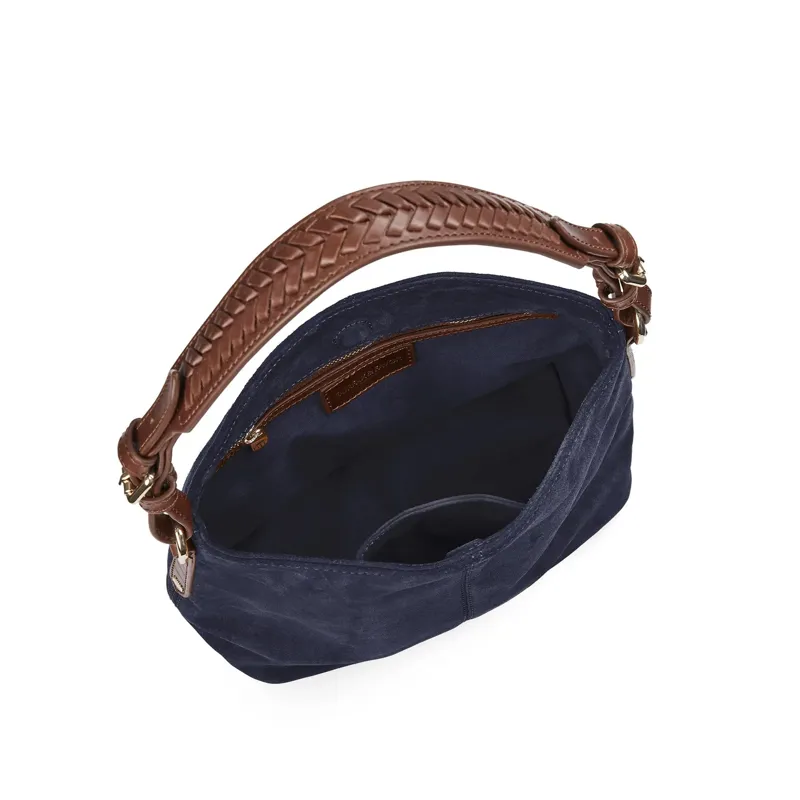 Fairfax and Favor Mini Tetbury Handbag - Navy-2