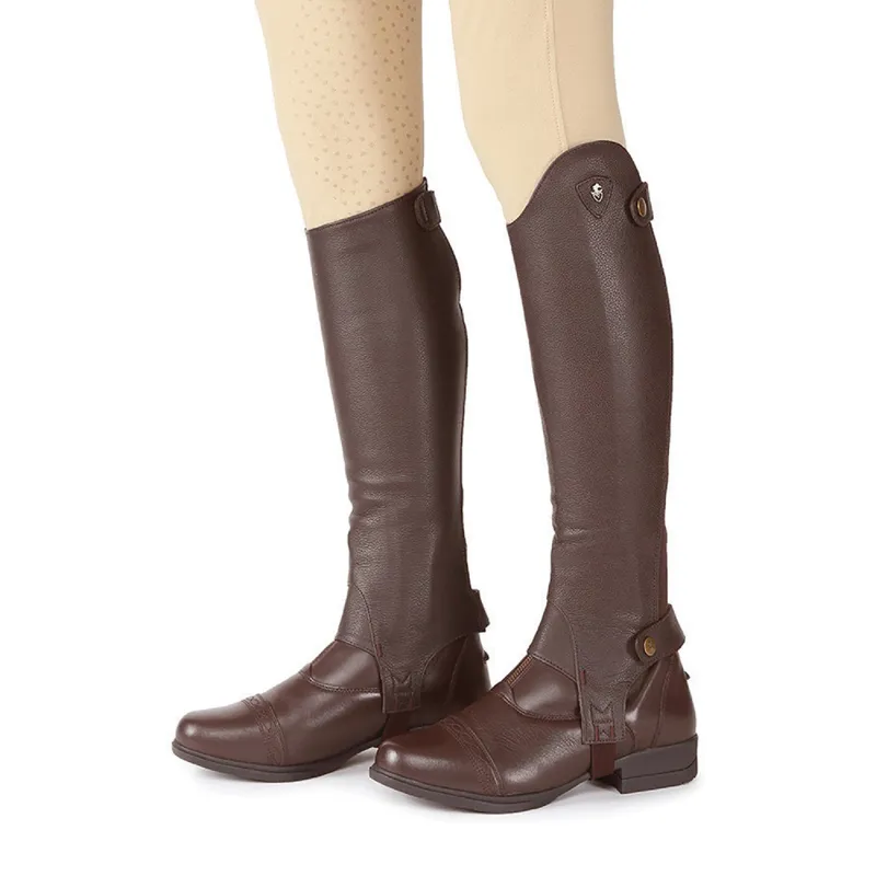 Moretta Leather Gaiters - Adult Brown