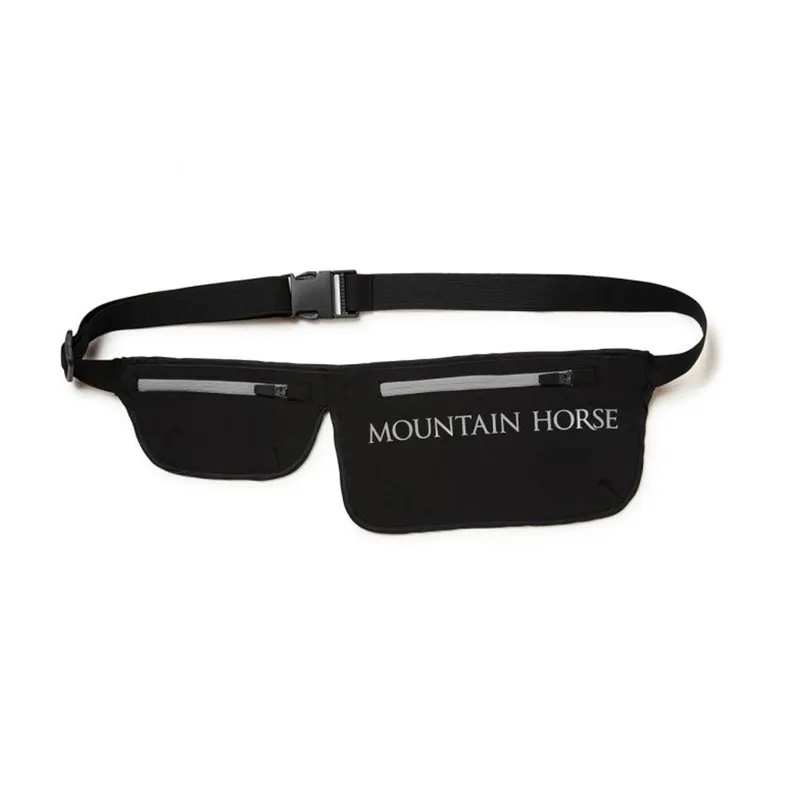 Mountain Horse Double Pocket Waistbag - Black