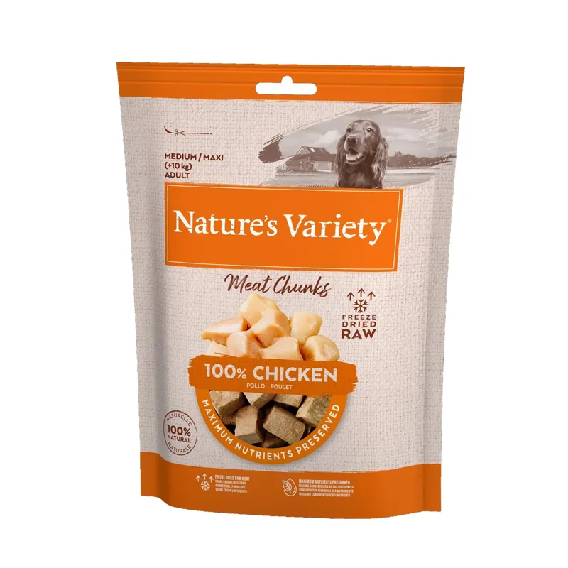 Natures Menu Freeze Dried Chicken Chunks