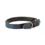 Digby and Fox Tweed Dog Collar - Navy